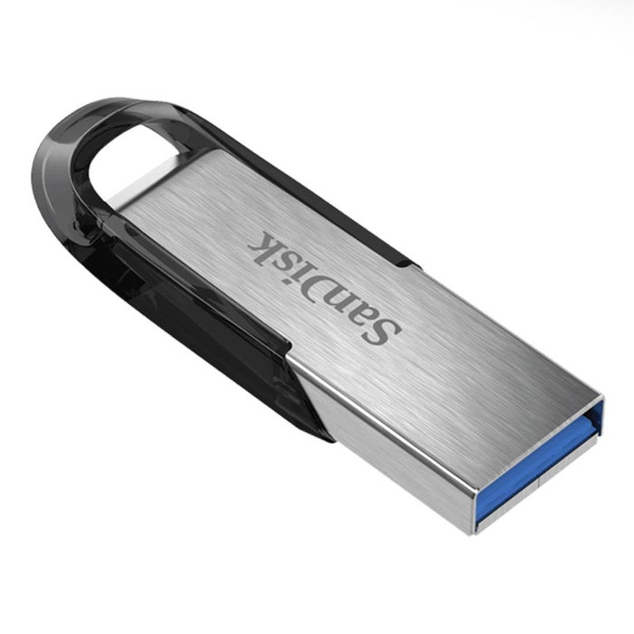 SanDisk Ultra Flair 64 GB USB 3.2 Gen 1 (3.1 Gen 1) Negro, Plata